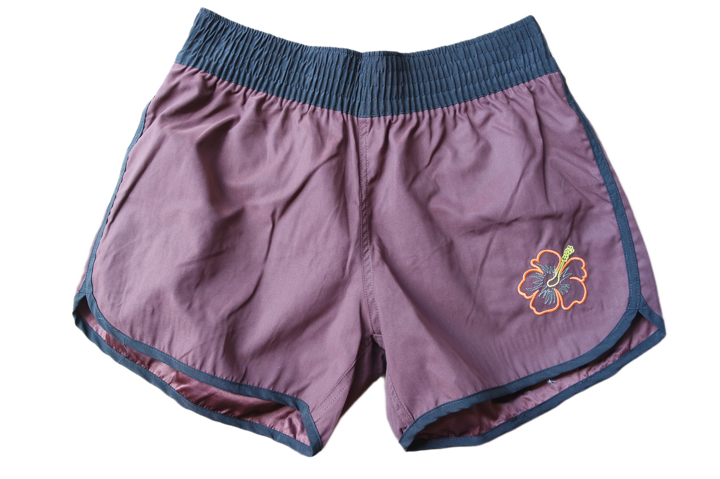 Women's Shorts/ Swim Trunks - Hawaii - Brown/Black