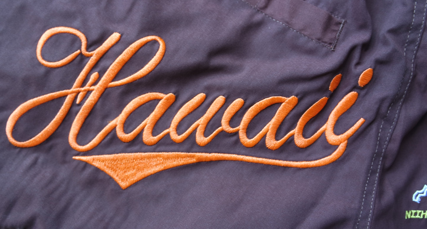 Women's Shorts/ Swim Trunks - Hawaii - Brown/Black