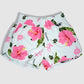 Women's Shorts/ Swim Trunks - White and Pink