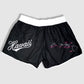 Women's Shorts/ Swim Trunks - Hawaii - Black/Pink